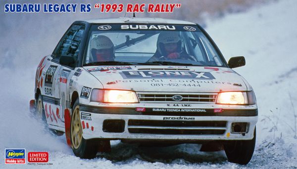 HAW20467 - SUBARU Legacy RS - Rallye RAC 1993 para montar y pintar - 1