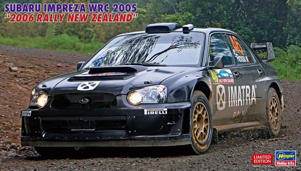 HAW20506 - SUBARU Impreza WRC #46 Rally de Nueva Zelanda 2006 para montar y pintar - 1