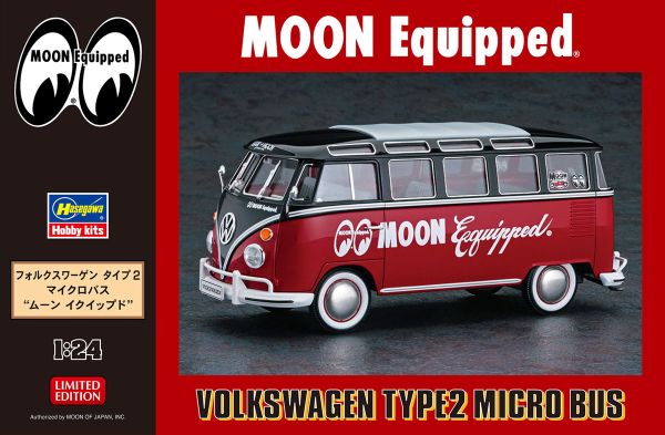 HAW20524 - VOLKSWAGEN Type 2 Minibus Moon Team para construir y pintar - 1