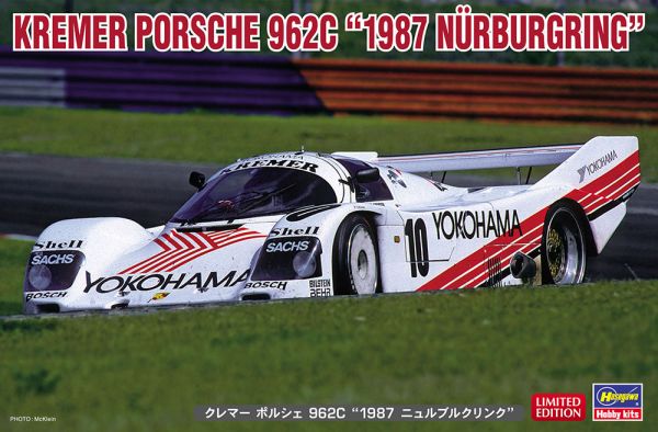 HAW20535 - Kremer PORSCHE 962C Nurburgring 1987 para montar y pintar - 1