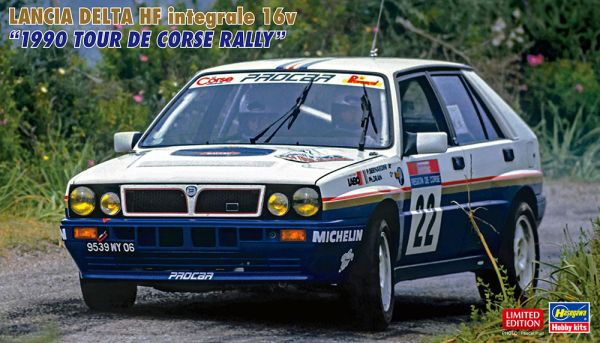 HAW20573 - LANCIA Delta HF Integrale 16v - Tour de Córcega 1990 para montar y pintar - 1