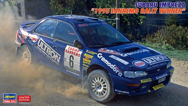 HAW20574 - SUBARU Impreza Rally de San Remo 1995 para montar y pintar - 1