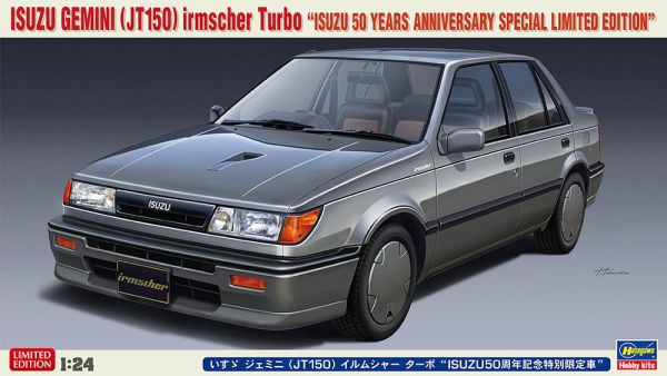 HAW20586 - ISUZU Gemini Irmscher Turbo - 50 Aniversario ISUZU edición especial para montar y pintar - 1