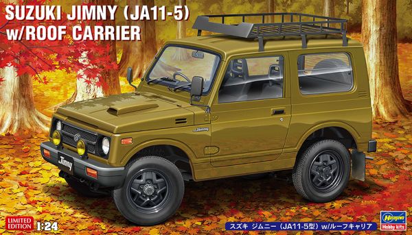 HAW20606 - SUZUKI Jimny con baca verde para montar y pintar - 1