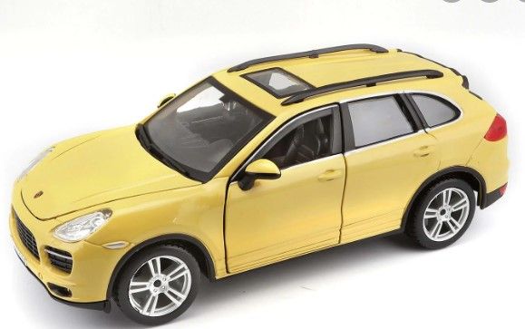 BUR21056GE - PORSCHE Cayenne Turbo amarillo - 1