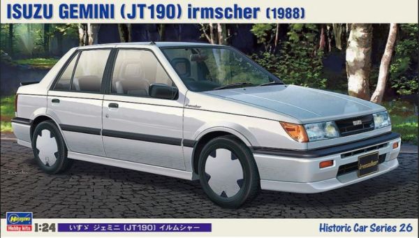 HAW21126 - ISUZU Gemini - JT190 Irmscher 1988 Blanco para montar y pintar - 1