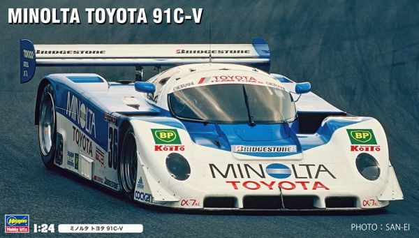 HAW21156 - TOYOTA 91C-V 1991 - MINOLTA para montar y pintar - 1