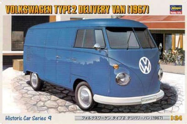 HAW21209 - VOLKSWAGEN Tipo 2 Furgoneta de reparto 1967 para montar y pintar - 1