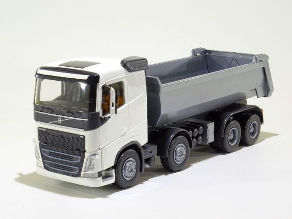 EMEK21352 - VOLVO FH04 GL 8x4 volquete blanco - 1