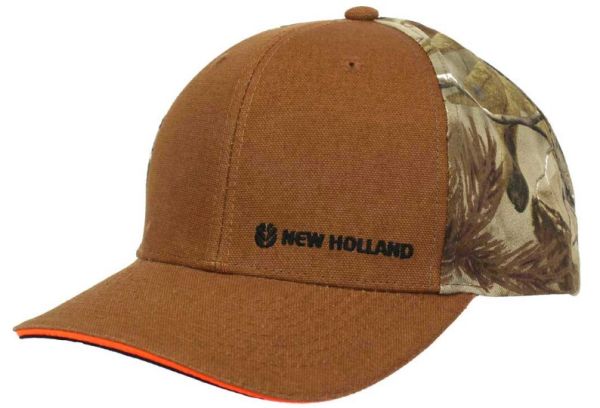 CASNH2207 - Gorra NEW HOLLAND marrón y camuflaje - 1