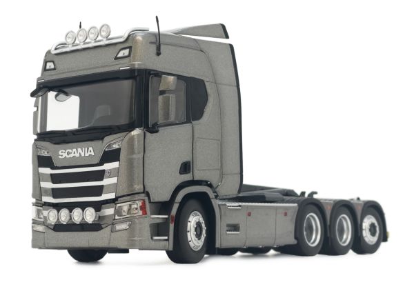 MAR2307-02 - SCANIA R500 8x4 antracita con gancho Meiller - 1