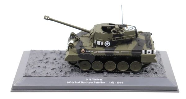 MCITY23189 - Destructor de tanques M18 Hellcat - Black Cat 805th Tank Destroyer Battalion Italia 1944 - 1