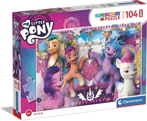 CLE23765 - Puzzle MAXI 104 Piezas My LITTLE PONY - 1