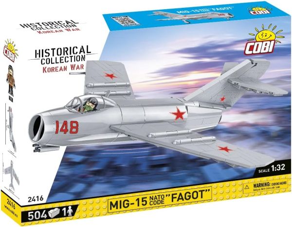 COB2416 - Avión MIG-15 FAGOT - 504 piezas - 1