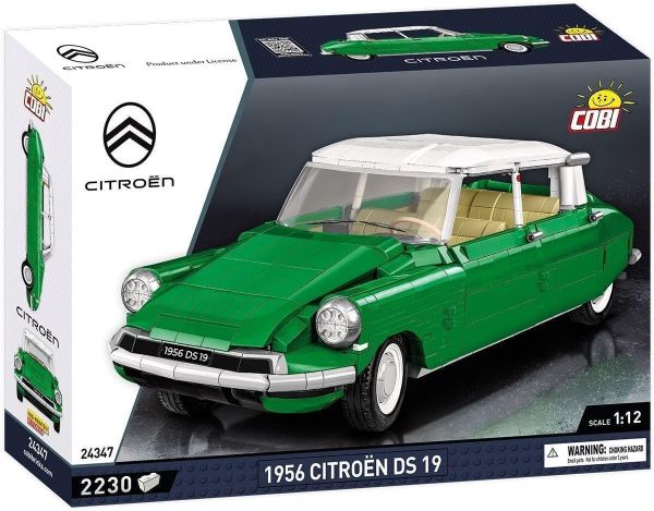 COB24347 - CITROEN DS19 1956 verde - 2230 piezas - 1