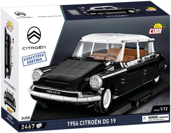 COB24350 - CITROEN DS.19 1956 Negro Edición Exclusiva - 2467 Piezas - 1