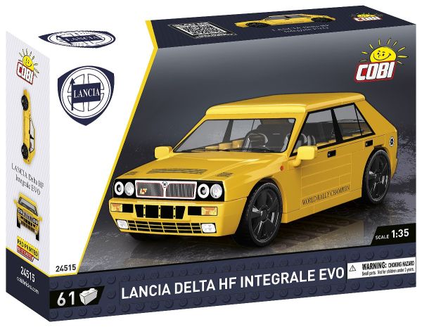 COB24515 - LANCIA Delta HF Intégrale Evo 1991 Amarillo - 61 Unidades - 1