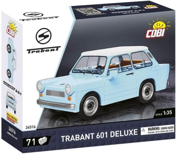 COB24516 - TRABANT 601 Deluxe Azul - 71 piezas - 1