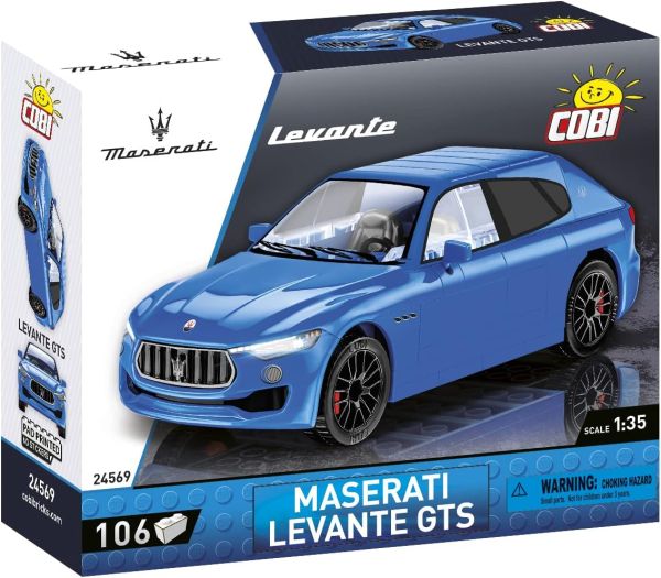 COB24569 - MASERATI Levante GTS azul - 106 piezas - 1