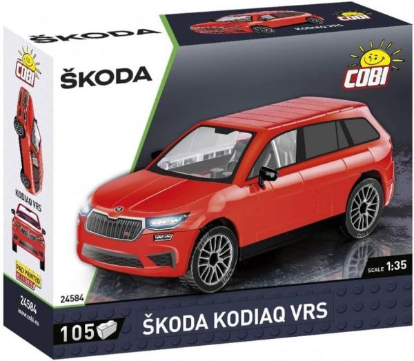 COB24584 - SKODA Kodiaq VRS rojo - 106 piezas - 1