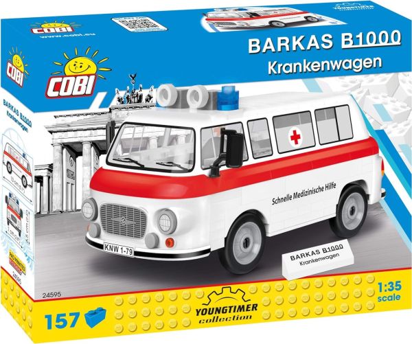 COB24595 - Ambulancia BARKAS B1000 - 157 piezas - 1