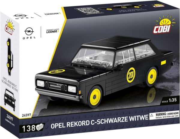 COB24597 - OPEL Rekord C Schwarze Witwe - 138 piezas - 1