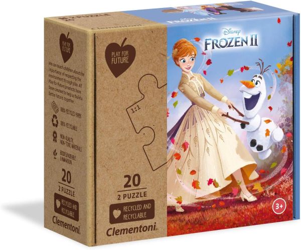 CLE24773 - 2 puzzles de 20 piezas Snow Queen II - 1