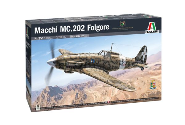 ITA2518 - Avión MACCHI MC.202 Folgore para montar y pintar - 1