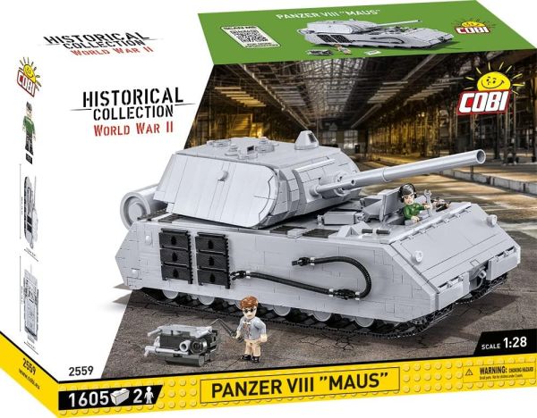 COB2559 - Tanque PANZER VIII MAUS - 1605 Piezas - 1