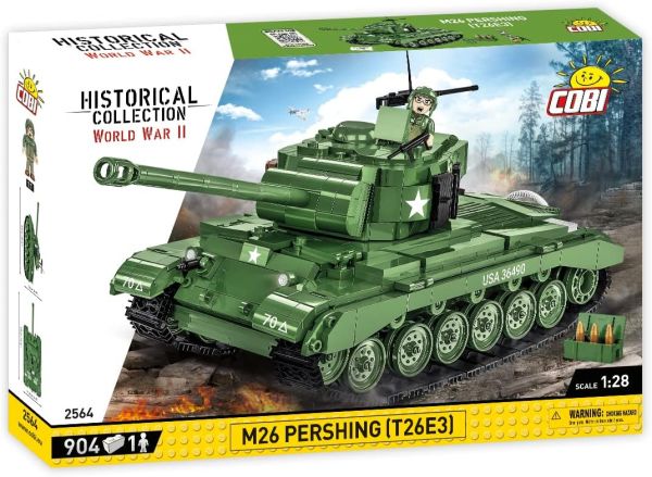 COB2564 - Tanque M26 PERSHING T26E3 - 904 Piezas - 1