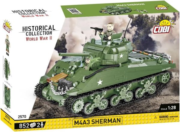 COB2570 - Tanque M4A3 SHERMAN - 852 piezas - 1