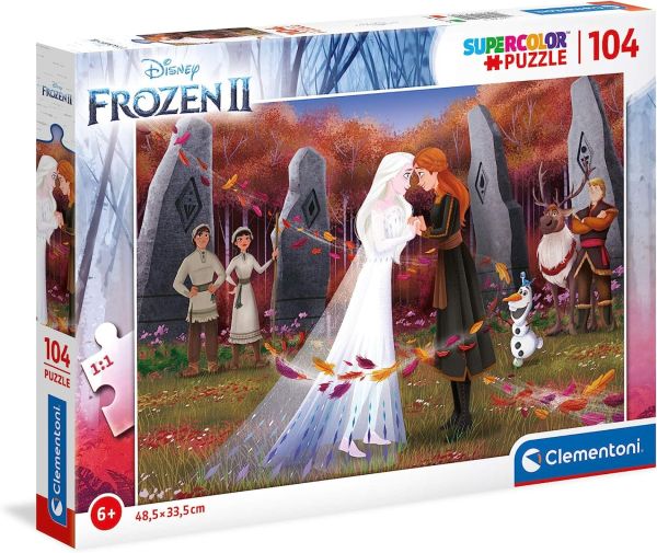 CLE25719 - Puzzle Disney La Reina de las Nieves - 104 piezas - 1