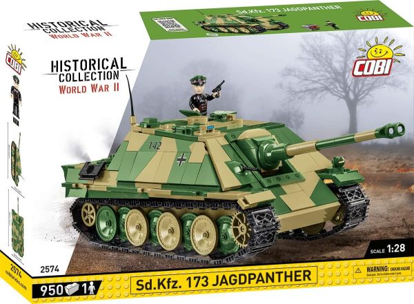 COB2574 - Tanque SD.KFZ.173 JAGDPANTHER - 950 piezas - 1