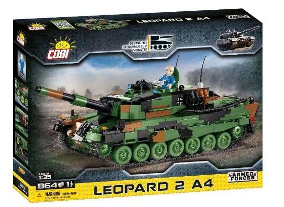 COB2618 - Tanque alemán Leopard 2 A4 - 864 piezas - 1