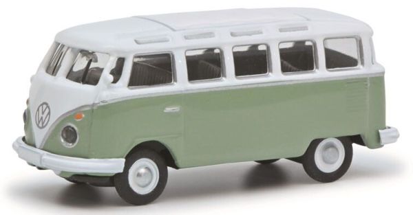 SCH26707 - VOLKSWAGEN T1c Samba Verde y Blanco - 1