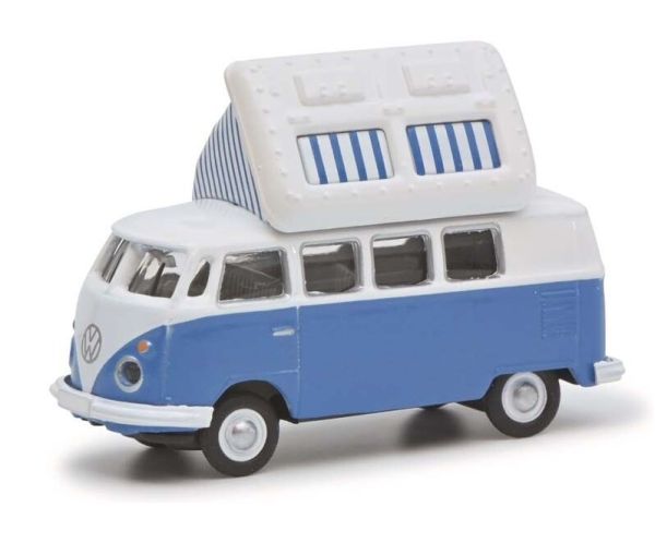 SCH26711 - VOLKSWAGEN T1c autocaravana azul y blanco - 1