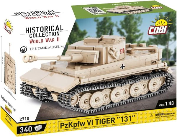 COB2710 - Tanque PzKpfw VI Tiger 131 - 340 piezas - 1