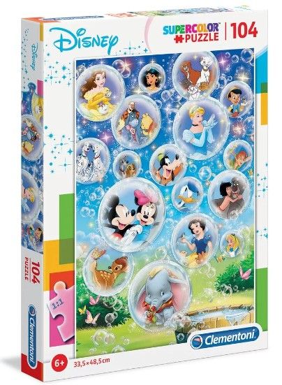 CLE27119 - Puzzle 104 piezas personajes Disney - 1