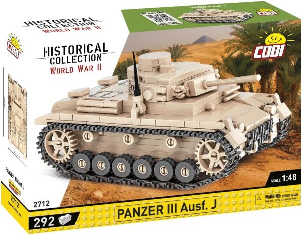 COB2712 - Tanque PANZER III AUSF.J - 297 Piezas - 1