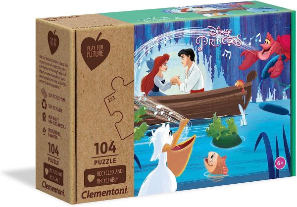 CLE27152 - Puzzle 104 piezas Disney La Sirenita - 1