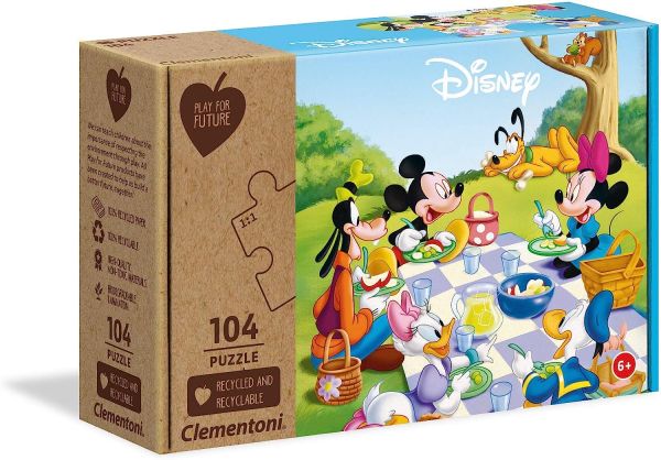 CLE27153 - Puzzle 104 piezas Picnic con Mickey - 1