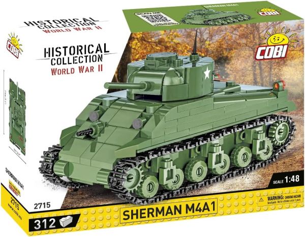 COB2715 - Tanque SHERMAN M4A1 - 312 piezas - 1