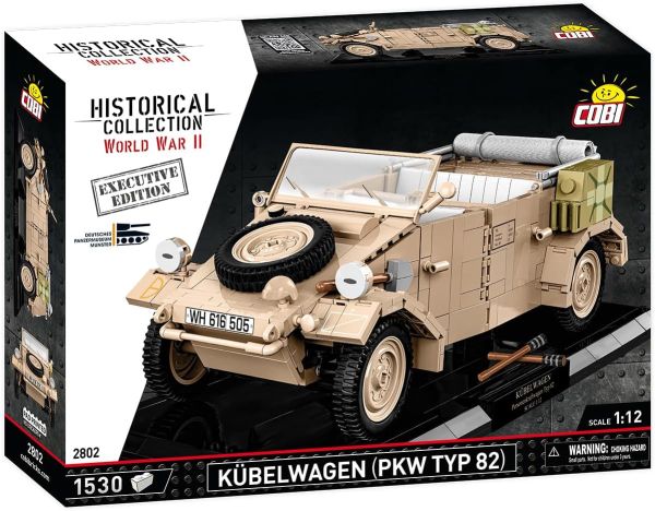 COB2802 - KUBELWAGEN Tipo 82 Edición Exclusiva - 1530 piezas - 1