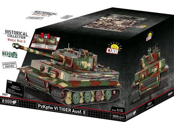 COB2807 - Tanque PzKpfw VI Tiger Ausf. E - Edición exclusiva - 8000 piezas - 1