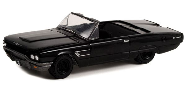 GREEN28110-B - FORD Thunderbird convertible 1965 negro de la serie BLACK BANDIT en blister - 1