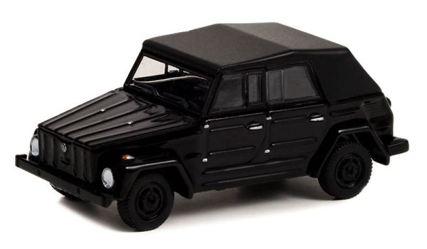 GREEN28110-C - VOLKSWAGEN Cosa tipo 181 1968 negro de la serie BLACK BANDIT bajo blister - 1