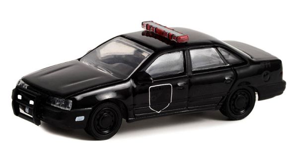 GREEN28110-F - FORD Taurus 1988 Black Bandit Policía de la serie BLACK BANDIT bajo blister - 1