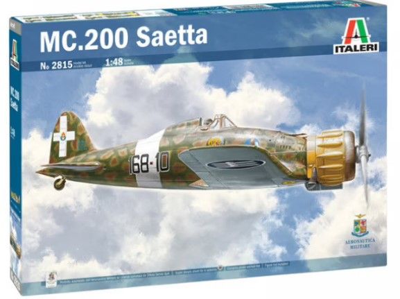 ITA2815 - Avión Macchi Mc.200 para ensamblar y pintar - 1