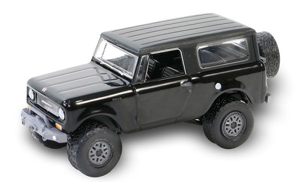 GREEN28150-B - HARVESTER Scout 1969 negro de la serie BLACK BANDIT en blister - 1