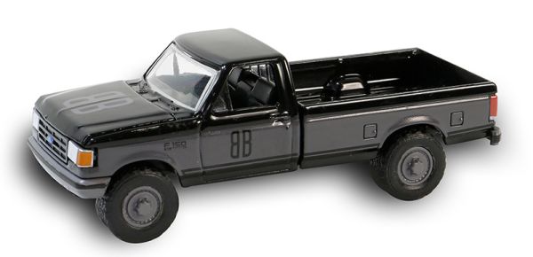 GREEN28150-E - FORD F-150 XL 1990 negro de la serie BLACK BANDIT en blister - 1